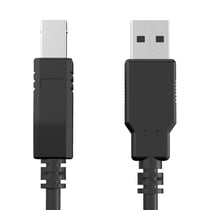 Force Power Câble USB-B Mâle vers USB-A Mâle 2.0 pour Imprimante 1.5m Noir