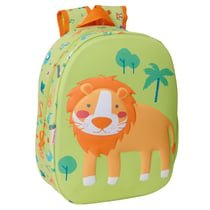 Sac à dos Lion Savane 3D 33 CM Maternelle