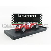 Voiture miniature de collection - BRUMM - FERRARI 156 F1 - Échelle 1/43 - GP Italie 1961 - Rouge