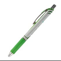 Stylo Energel - Pointe moyenne - 0.7mm - Vert clair - Pentel