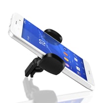 Support Voiture Smartphone Fixation Grille d'aération Rotatif à 360° Akashi Noir