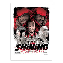 Affiche 50x70 cm - The Shining -  Joshua Budich