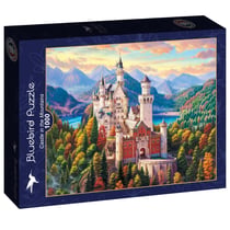 Puzzle 1000 pièces - Chateau dans la Montagne - Bluebird Puzzle