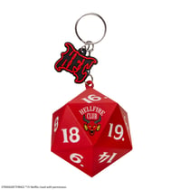 Porte-clés Squishy Dé Hellfire Club - Stranger Things