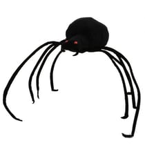 Peluche veuve noire / araignee 19.5 cm - idurt - farce et attrape - trudi - 10915