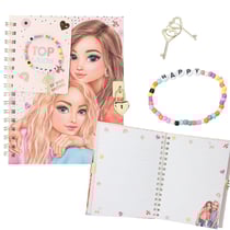 TOPModel Journal avec cadenas et bracelet