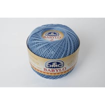 Fil à crocheter Babylo Gross. 10 - Col. 799 - Bleu Horizon