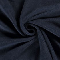 Tissu Polaire uni Bleu marine