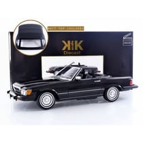 Véhicule miniature - KK SCALE MODELS - Mercedes-Benz 450SL R107 1985 - Échelle 1/12 - Noir - Collection