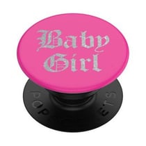 PopSockets Pop Grip pour Smartphones Standard Design Baby Girl Noir