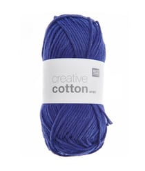 Pelotes de fil à tricoter CREATIVE COTTON ARAN de Rico Design - Laissez libre cours à votre créativité avec douceur et style ! 88 Violette violet