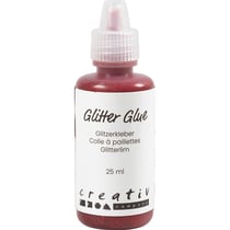 Colle à paillettes, rouge, 25 ml/ 1 flacon