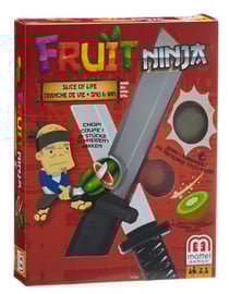 Fruit ninja tranche de vie - jeu de societe - mattel games - w5902