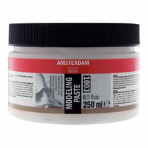 Médium de structure - Modeling paste - Acrylique - Huile - Reliefs - Amsterdam - 250ml