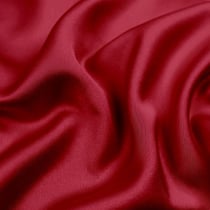 Tissu Satin Duchesse uni Rouge cerise