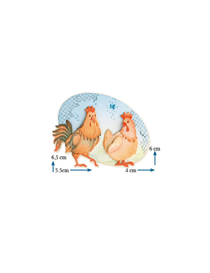 Dies coq et poule