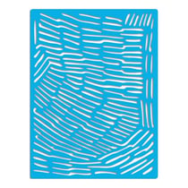 Pochoir plastique souple réutilisable 18,5 x 14,5 cm Fabrika Decoru TEXTURE 449