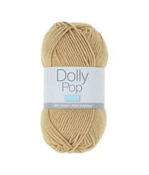 Fil à tricoter Coton et Acrylique Dolly Pop - Trimits 156 Marron