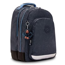 Grand Sac à Dos Kipling Class Room 43 CM - Compartiment pour Ordinateur True Blue Glitter