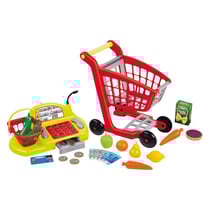 Chariot Supermarché Et Caisse Enregistreuse - Ecoiffier