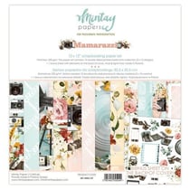 12 papiers scrapbooking 30,5 x 30,5 cm Mintay By Karola MAMARAZZI