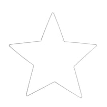 Etoile en fil de fer, 30cm ø