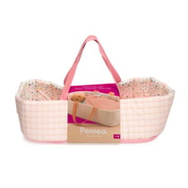 Couffin Pink Lines - Pomea - Djeco