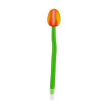 Stylo encre noire - Tulipes - Pylones