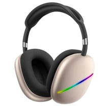 Casque Audio Sans Fil Bluetooth Avec Micro Et Longue Autonomie 180h Or Or YONIS
