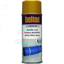 Bombe de peinture Belton effet métallisé or 400ml