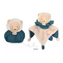 Les futes - doudou boule lion