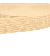 Bobine 15m sangle aspect naturel extensible ecru