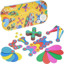 Rainbow Pack CLIXO - Jeu de Construction Magnétique, Flexible, Durable et Imaginatif -  42 pcs - Des 4 ans