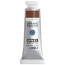 Gouache - Extra-fine - Terre ombre brûlée - 477 - Lefranc Bourgeois - Linel - 14ml
