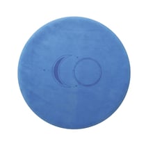 Tapis de Méditation Rond Bleu - Omsaé