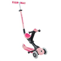 Trottinette évolutive GO-UP DELUXE LIGHTS  Rose pastel - Globber