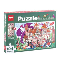 Apli Agipa - Puzzle d'observation Où sont les Objets dans le Château