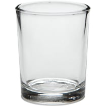 Bougeoir pour bougie chauffe-plat, H : 6,5 cm, d 4,5-5,5 cm, 120 ml, 12 pièces/ 1 Pq.