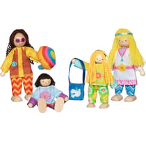 Famille de poupées flexibles Love - Goki