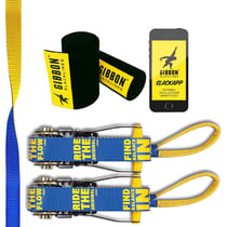 Set Slackline Flowline - 20m - Gibbon - Jaune