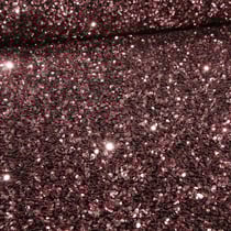 Tissu Sequins épais extensible Rose