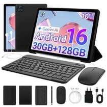 Tablette 2-en-1 KOTSREN Android 16 Noir 10,1 pouces