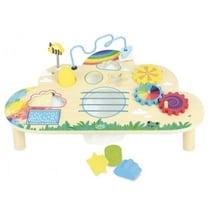 Table d'éveil arc-en-ciel en bois 8 activités - vilac - 2459 - jouets bébé