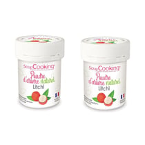 Arôme alimentaire naturel en poudre 30 g - litchi