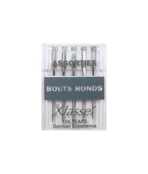 Aiguilles à bouts ronds pour machines - KLASSE taille n°Assorties 70/10, 80/12, 90/14