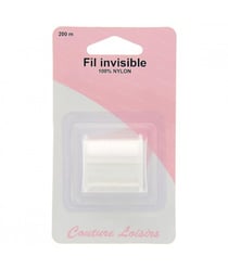 Bobine de fil invisible 200m - Distrifil Transparent