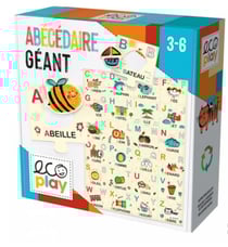 Abecedaire géant imagier 28 pieces