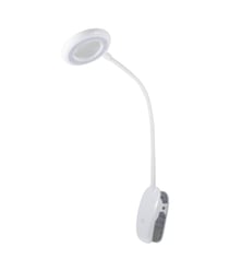 Loupe LED à pince rechargeable USB – Travaux de précision PURElite Blanc