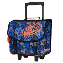 Cartable à Roulettes Nerf Playground 38 CM - 2 compartiments - Haut de gamme