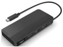 Station d'accueil Lenovo - 40B90000WW - Contenu recyclé post-consommation - Noir - 12 x 5,5 x 2 cm